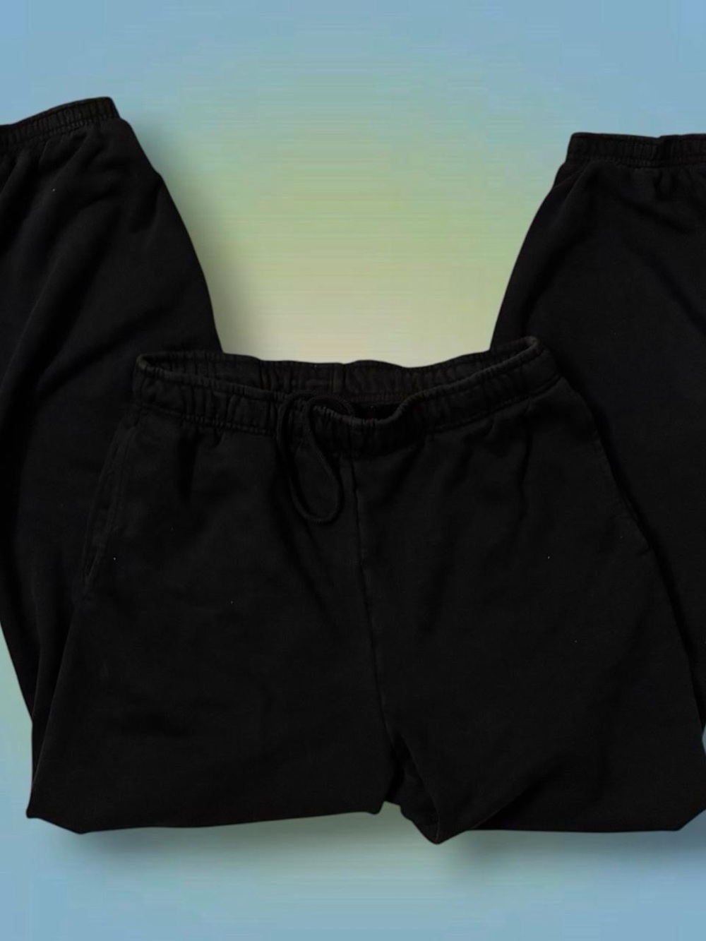 TNA Black Women's Extra Fleece Mega Sweatpants with Drawstring